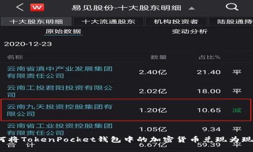 如何将TokenPocket钱包中的加密货币兑现为现金？