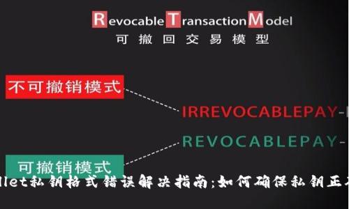 TPWallet私钥格式错误解决指南：如何确保私钥正确导入